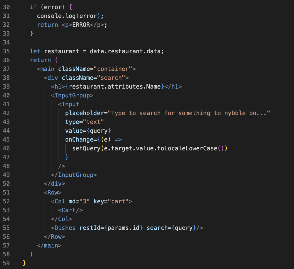 Code Sample Screenshot